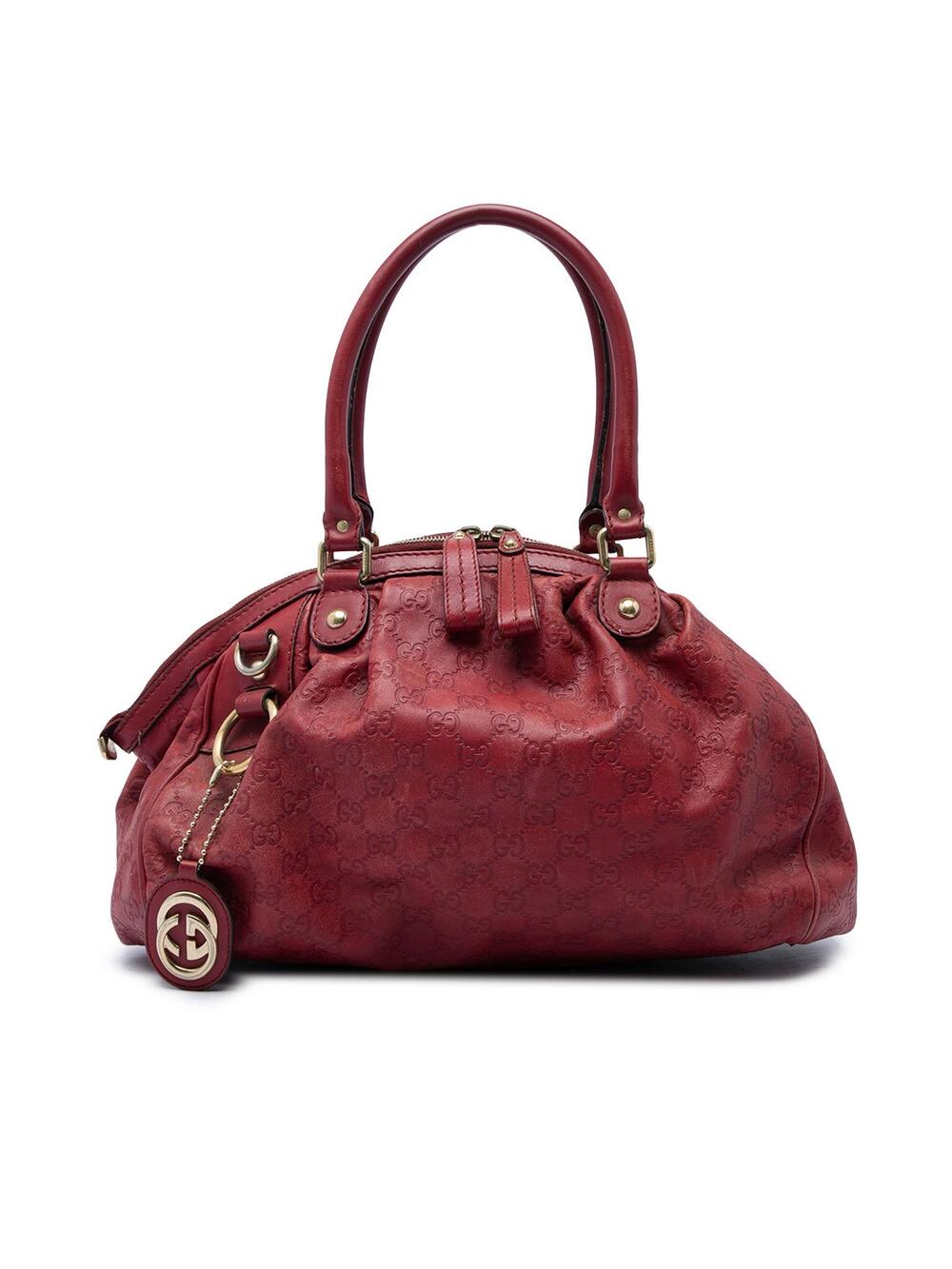 Gucci Ssima Sukey Satchel Pre-Loved #348167G50B